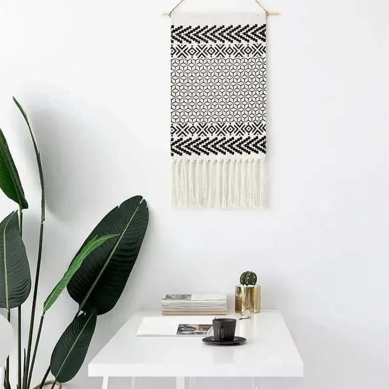 Skorter | Macrame Hanging Cotton Rug