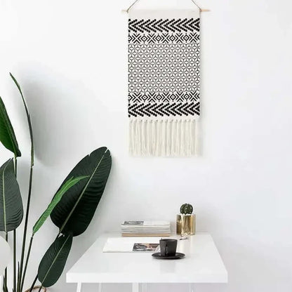 Skorter | Macrame Hanging Cotton Rug