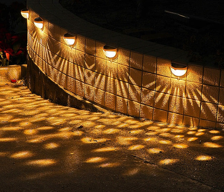 Skorter | NoirRay – Solar Wall Lamp with Elegant Modern Glow