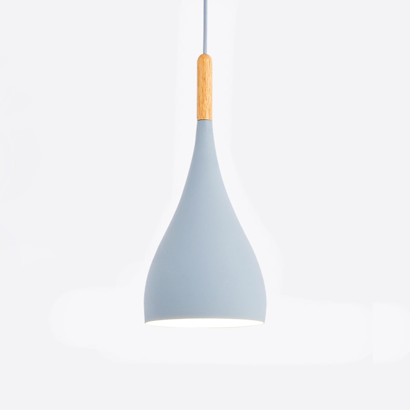 Skorter | Talon - Modern Drop-Shaped Wooden Pendant Light Scandinavian Ceiling Light