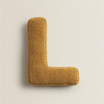 Skorter | Alphabet Letter Fleece Pillow