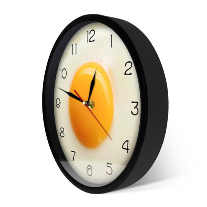 Skorter | SunnySide - Fried Egg Kitchen Wall Clock 3D Design