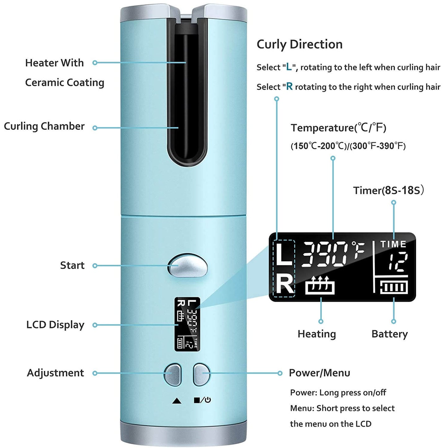 Skorter | Automatic Hair Curler