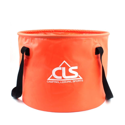 Skorter | 30L 4 in 1 PVC Outdoor Folding Double Drain Basket Camping Fishing Gear Bag