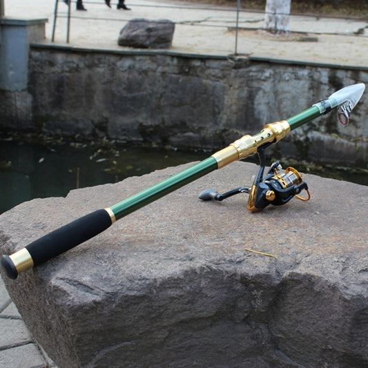 Skorter | 2.1m Carbon Pole  Travel Portable Fishing Pole,Random Color Delivery
