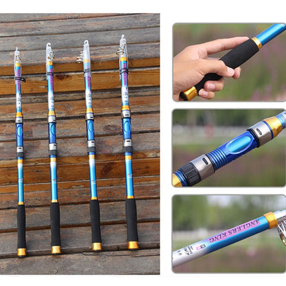 Skorter | 2.7m Carbon Pole Travel Portable Fishing Pole,Random Color Delivery