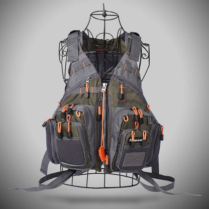 Skorter | MANNER Outdoor Multifunctional Fishing Life Vest Swimming Life Jacket (Army Green)