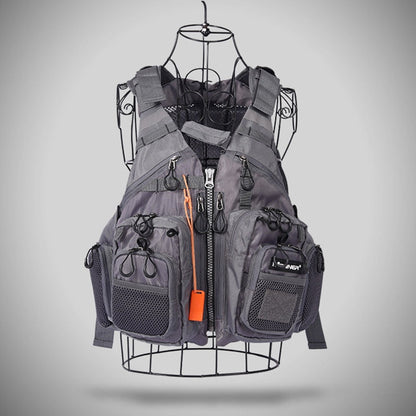 Skorter | MANNER Outdoor Multifunctional Fishing Life Vest Swimming Life Jacket (Grey)