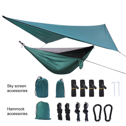 Skorter | Outdoor Weatherproof Mosquito Net Hammock Backdrop Set