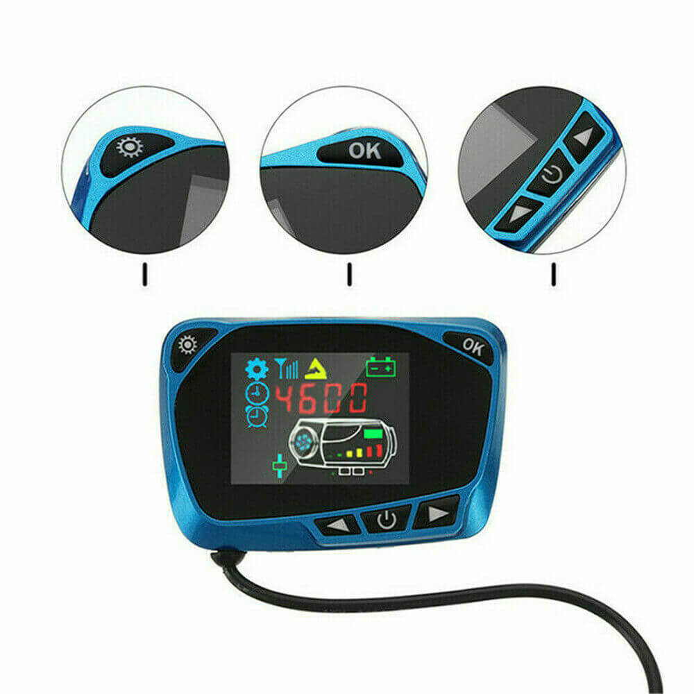 Skorter | Air Heater Remote Control and LCD Display 12V/24V