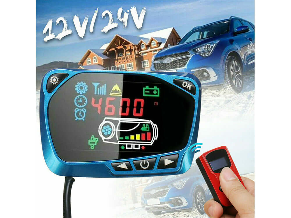 Skorter | Air Heater Remote Control and LCD Display 12V/24V
