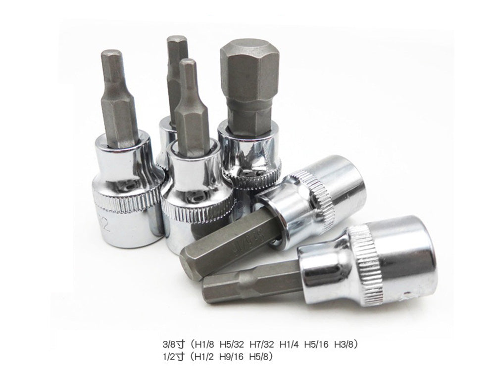 Skorter | Bit Socket Set - 3/8" 1/2"