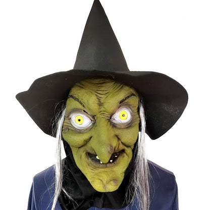 Skorter | Realistic Old Man Mask – Halloween and Cosplay Latex Mask with Movable Mouth