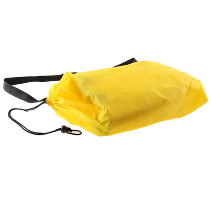 Skorter | Inflatable Lounger Polyester Fabric Compression Air Bag Sofa for Beach / Travelling / Hospitality / Fishing, Size: 185cm x 75cm x 50cm, Normal Quality(Yellow)