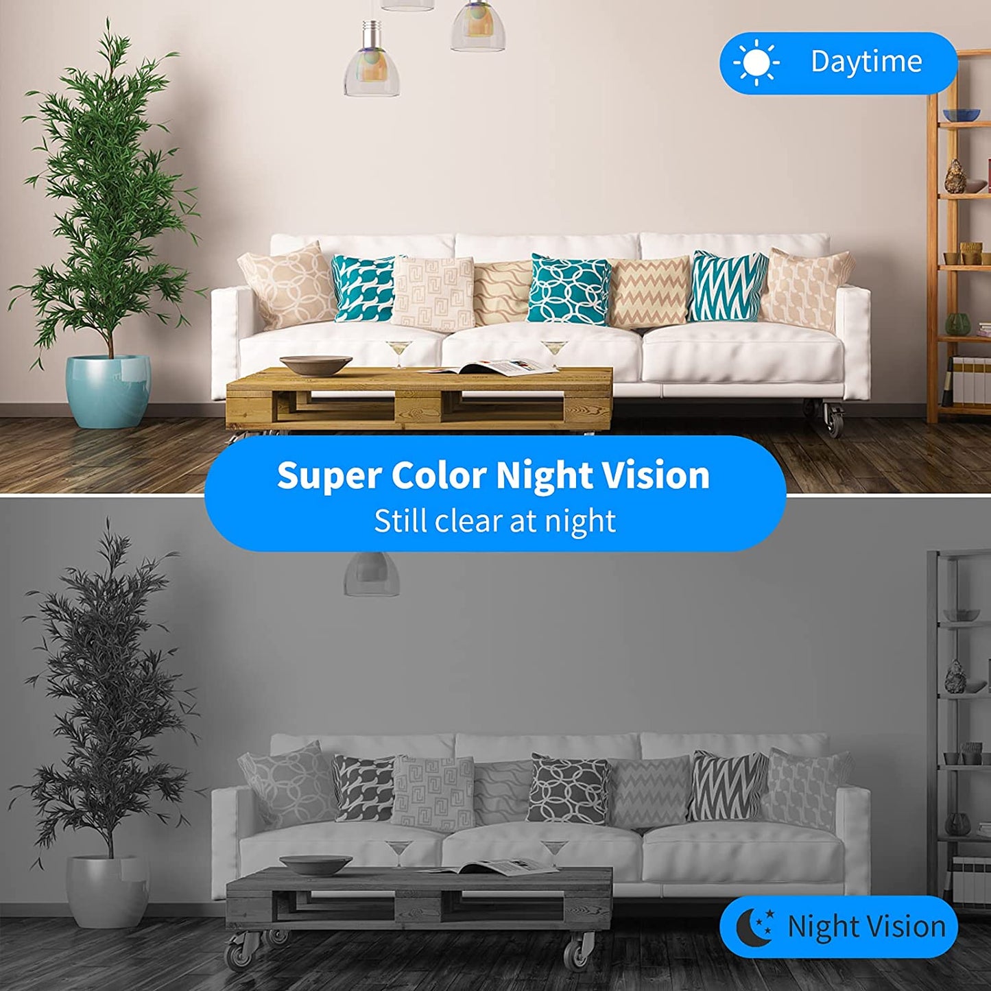 Skorter | Camera Battery Operated  Waterproof Security Camera with 32Gb Sd card