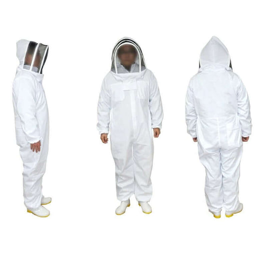 Skorter | Body Beekeeping Suit Hooded Veil Bee Farm Clothing Xxl