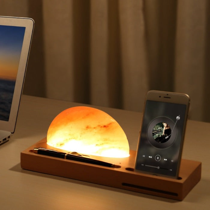 Skørter | Himalayan Salt Lamp Wireless Charger
