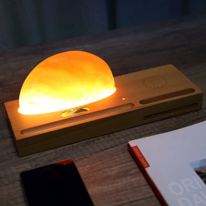 Skørter | Himalayan Salt Lamp Wireless Charger