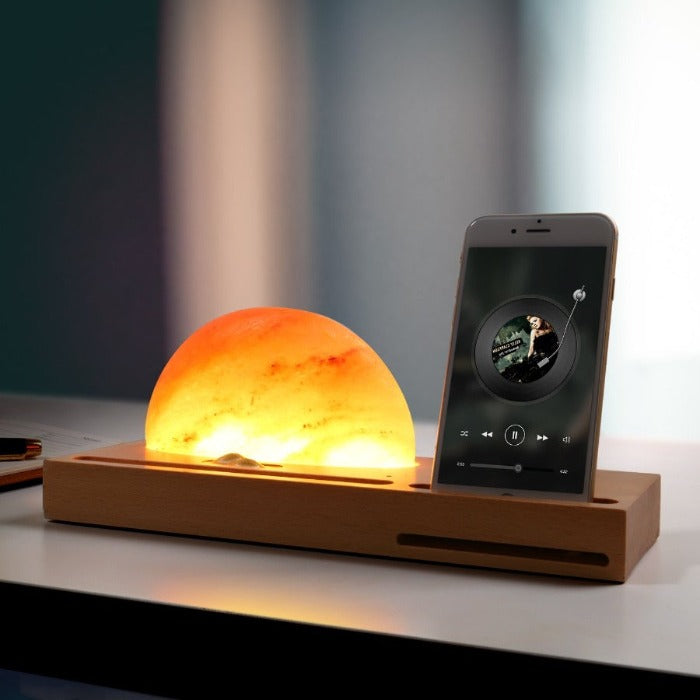 Skørter | Himalayan Salt Lamp Wireless Charger