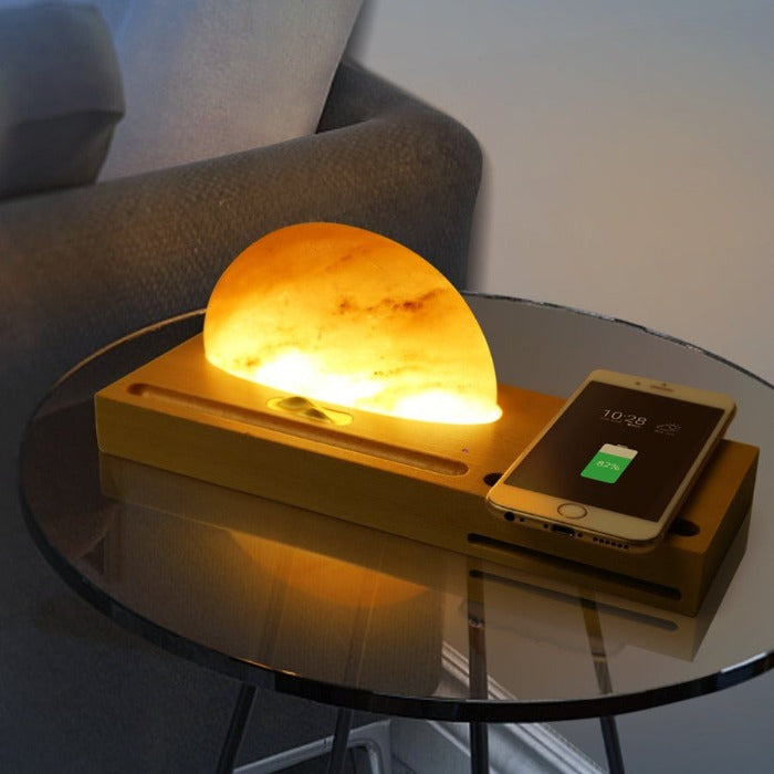 Skørter | Himalayan Salt Lamp Wireless Charger