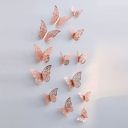Skorter | 3D Butterfly Wall Stickers for Wedding and Home Decor