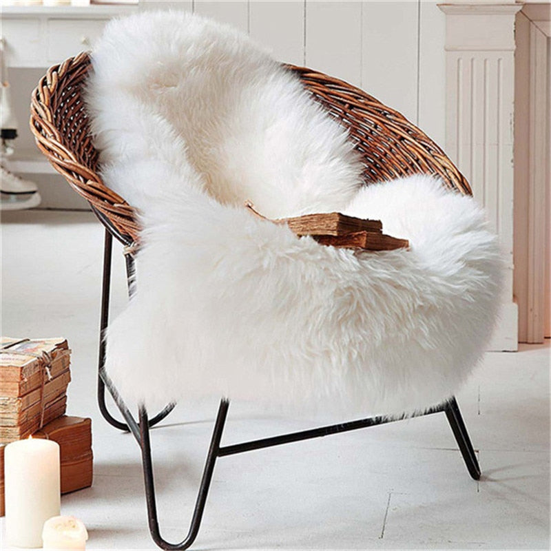 Skorter | Artificial sheepskin rug