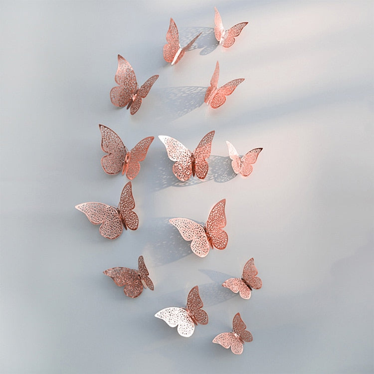 Skorter | 3D Butterfly Wall Stickers | Perfect for Weddings