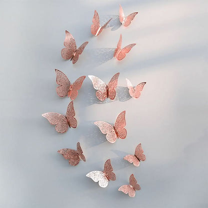 Skorter | 3D Butterfly Wall Stickers for Wedding and Home Decor