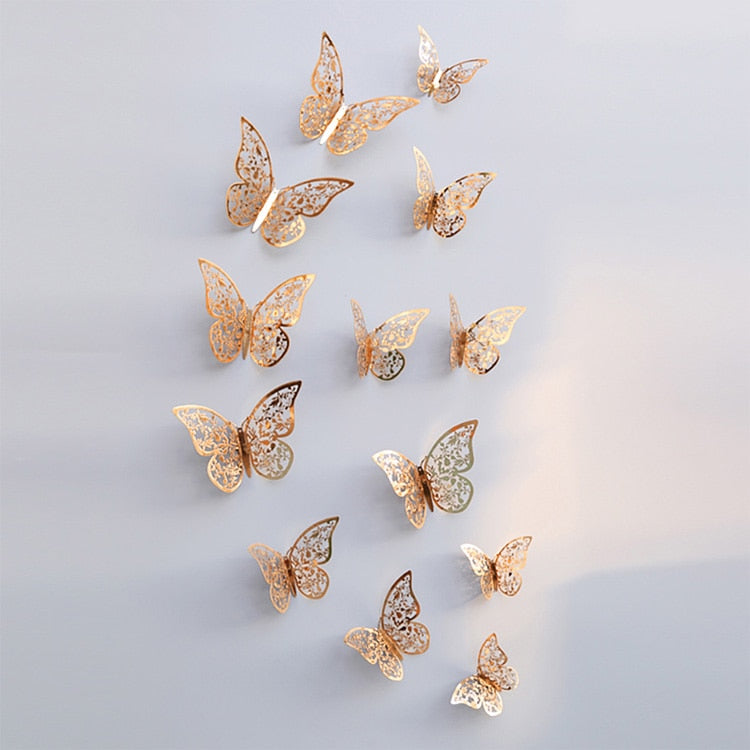 Skorter | 3D Butterfly Wall Stickers | Perfect for Weddings
