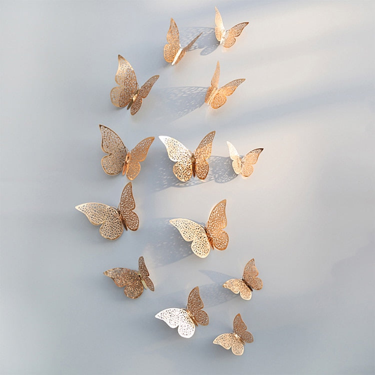 Skorter | 3D Butterfly Wall Stickers | Perfect for Weddings