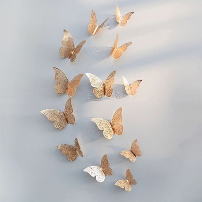 Skorter | 3D Butterfly Wall Stickers for Wedding and Home Decor