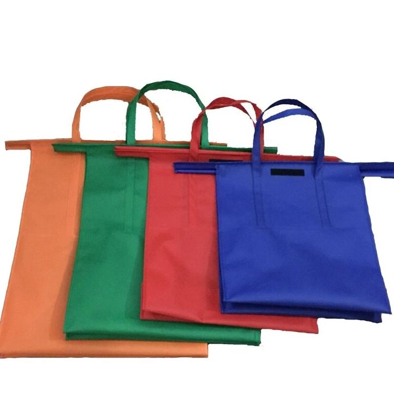 Skorter | EcoSmart Shopping Cart Trolley Bags (Set of 4) | Reusable Grocery Organiser System