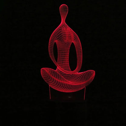 Skorter | Yoga Meditation 3d Led Lamp