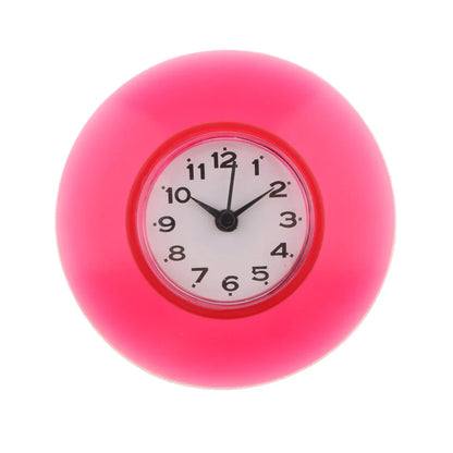 Skorter | WaterProofClock - Mini Waterproof Clock with Suction Cup for Bathroom and Kitchen