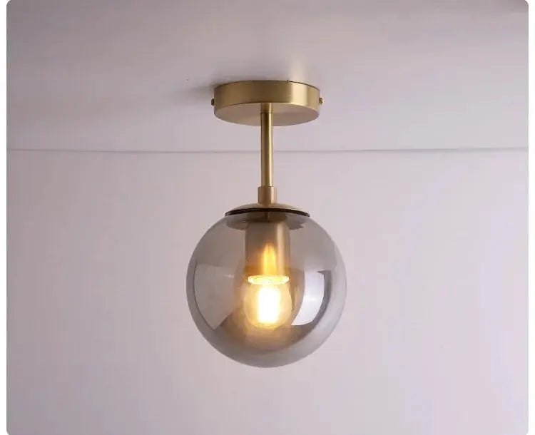 Skorter | Elegant ball ceiling lamp with LED bulb for your chic space