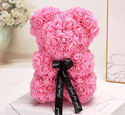 Skorter | Bear Uk | Handmade Luxury Flower Skorter | Love Teddy Bear