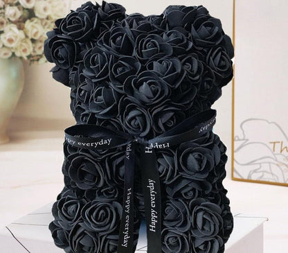 Skorter | Bear Uk | Handmade Luxury Flower Skorter | Love Teddy Bear