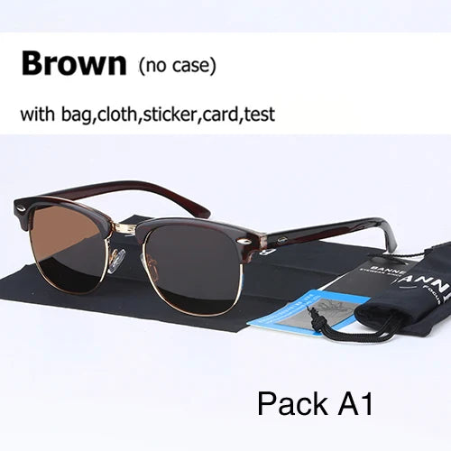 Skorter | Classic UV400 HD Polarized Sunglasses Unisex Retro Driving Shades