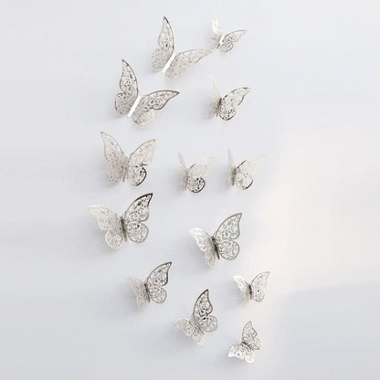 Skorter | 3D Butterfly Wall Stickers for Wedding and Home Decor