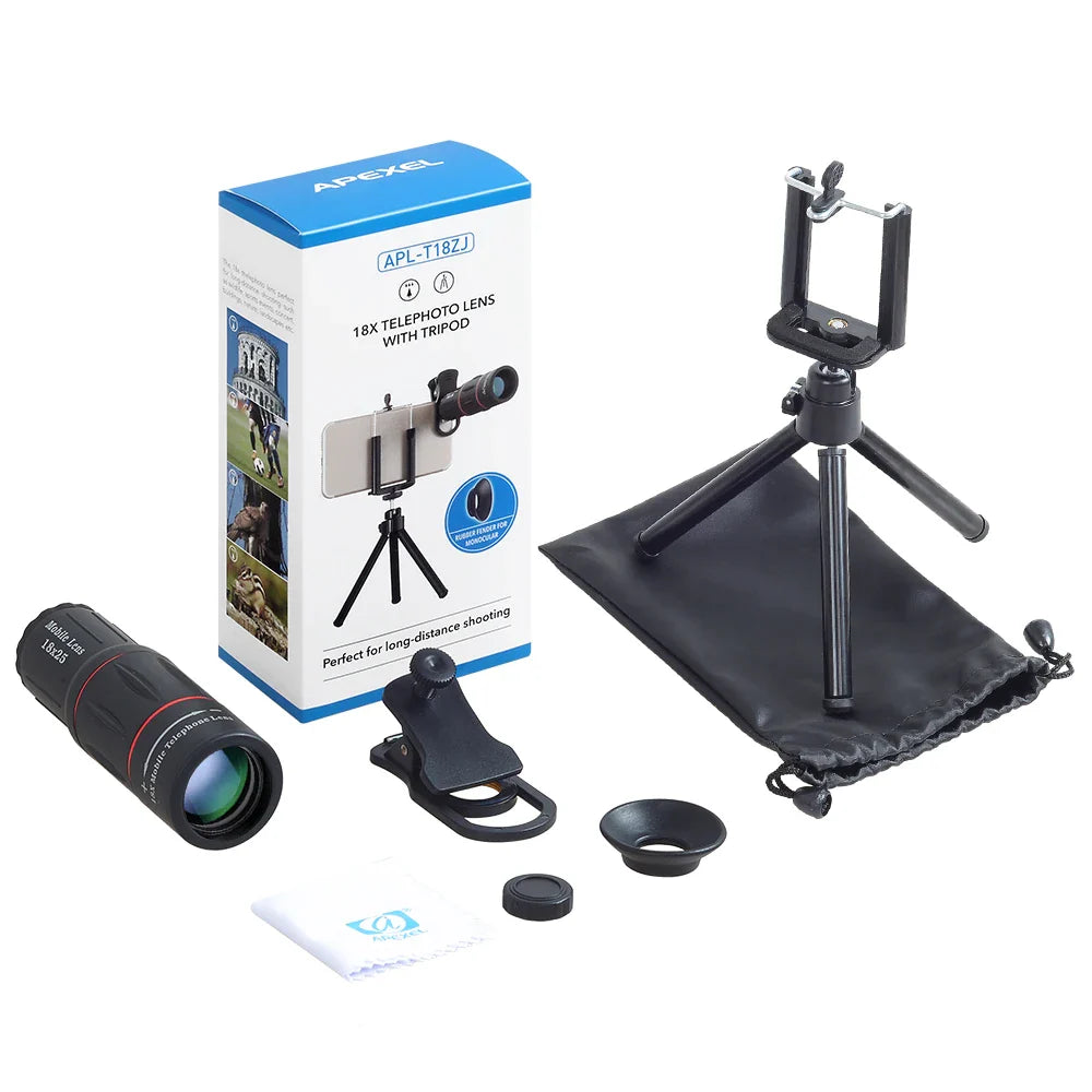 Skorter | 18X Telescope Zoom Lens - Monocular for Phones