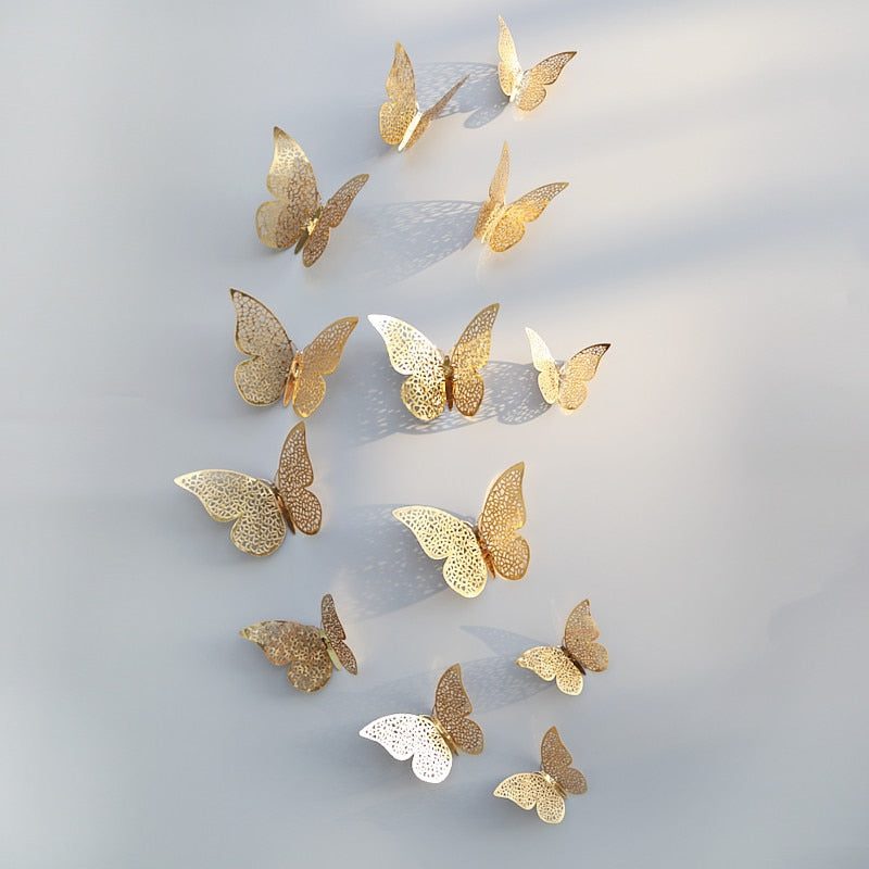 Skorter | 3D Butterfly Wall Stickers | Perfect for Weddings