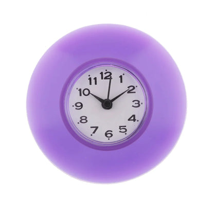 Skorter | WaterProofClock - Mini Waterproof Clock with Suction Cup for Bathroom and Kitchen