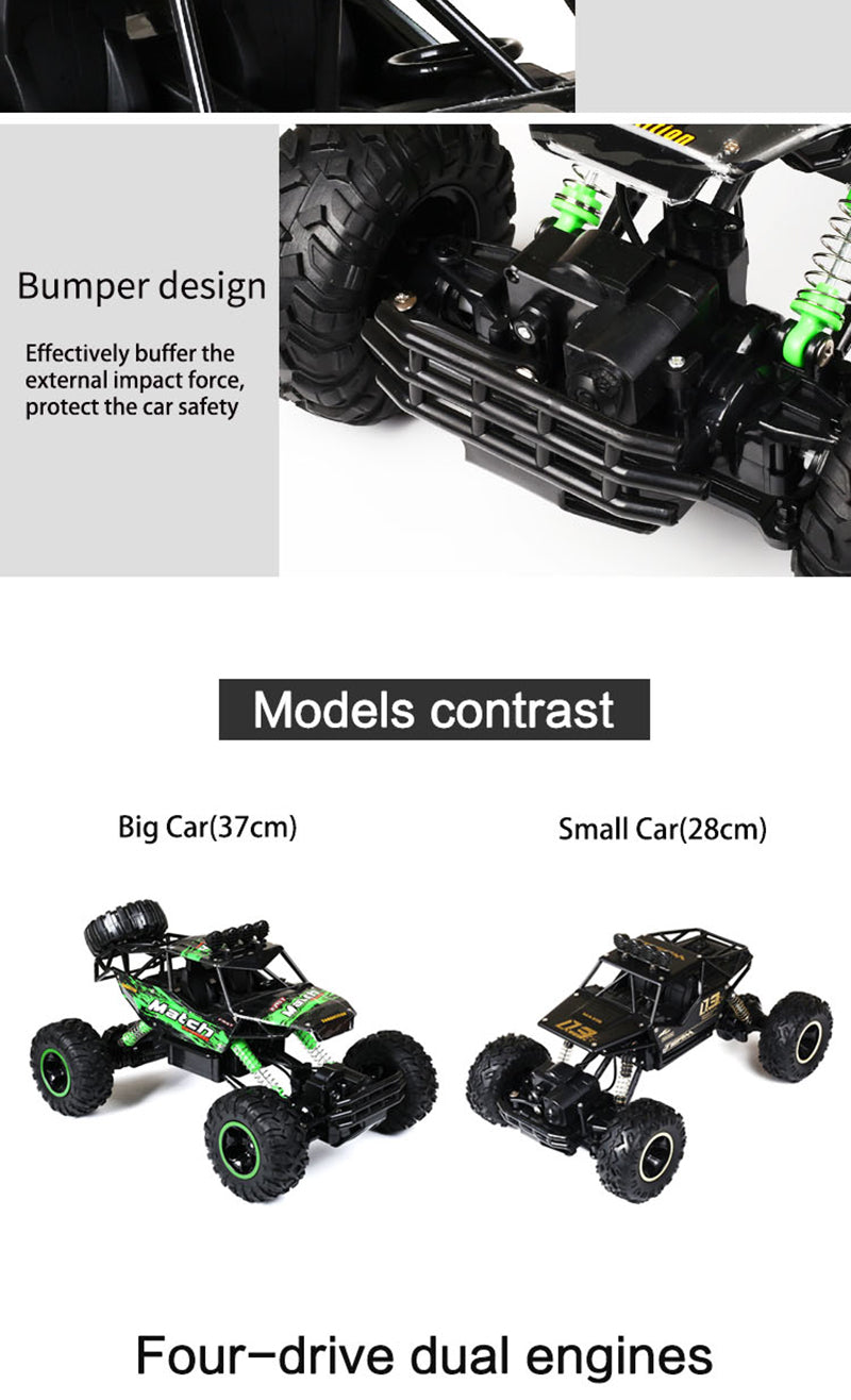 Skorter | Remote Control Car 4x4 Rock Crawler Monster Truck