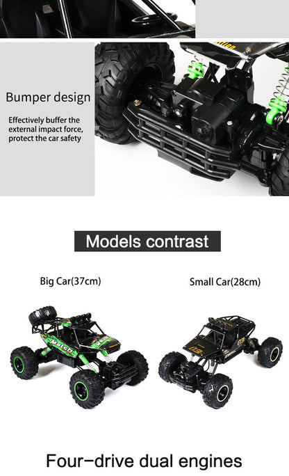 Skorter | Remote Control Car 4x4 Rock Crawler Monster Truck