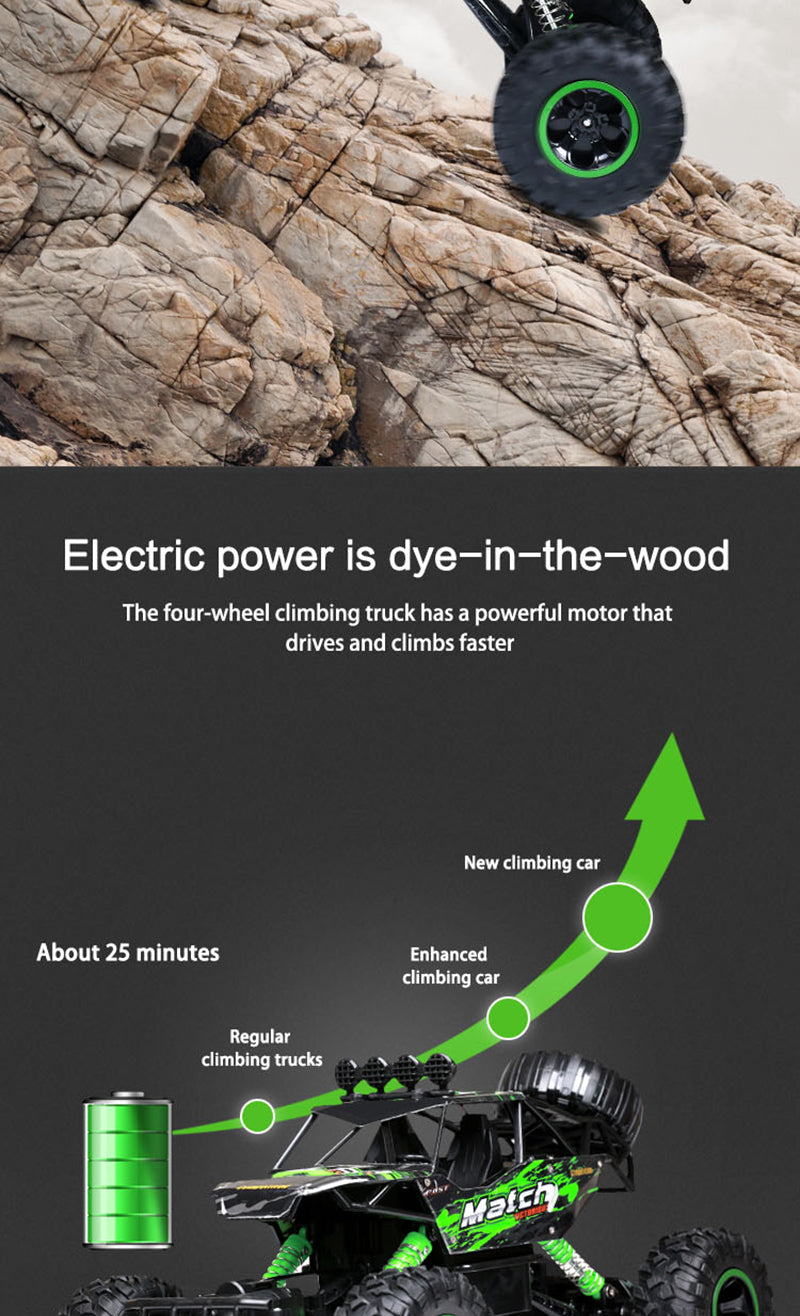 Skorter | Remote Control Car 4x4 Rock Crawler Monster Truck