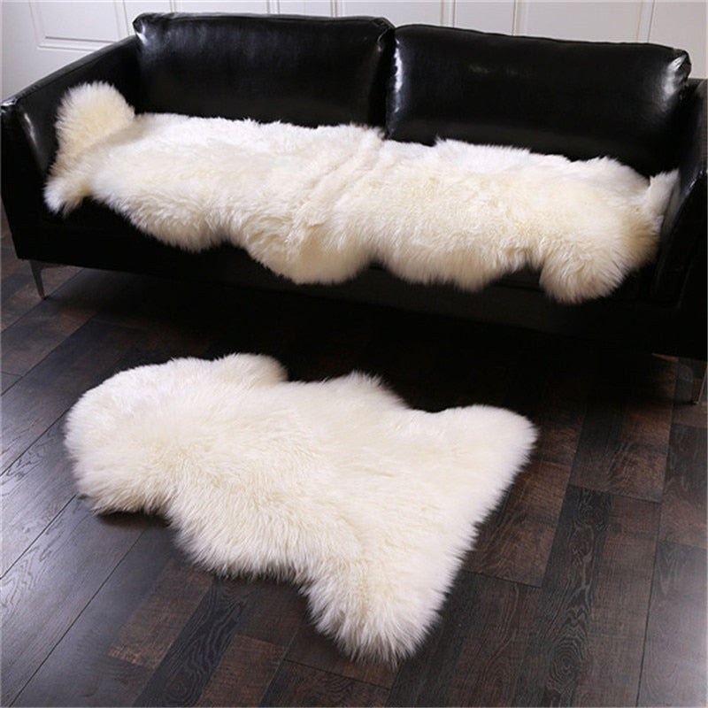 Skorter | Artificial sheepskin rug