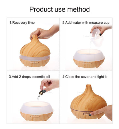 Skorter | 300ml Wood Aroma Diffuser