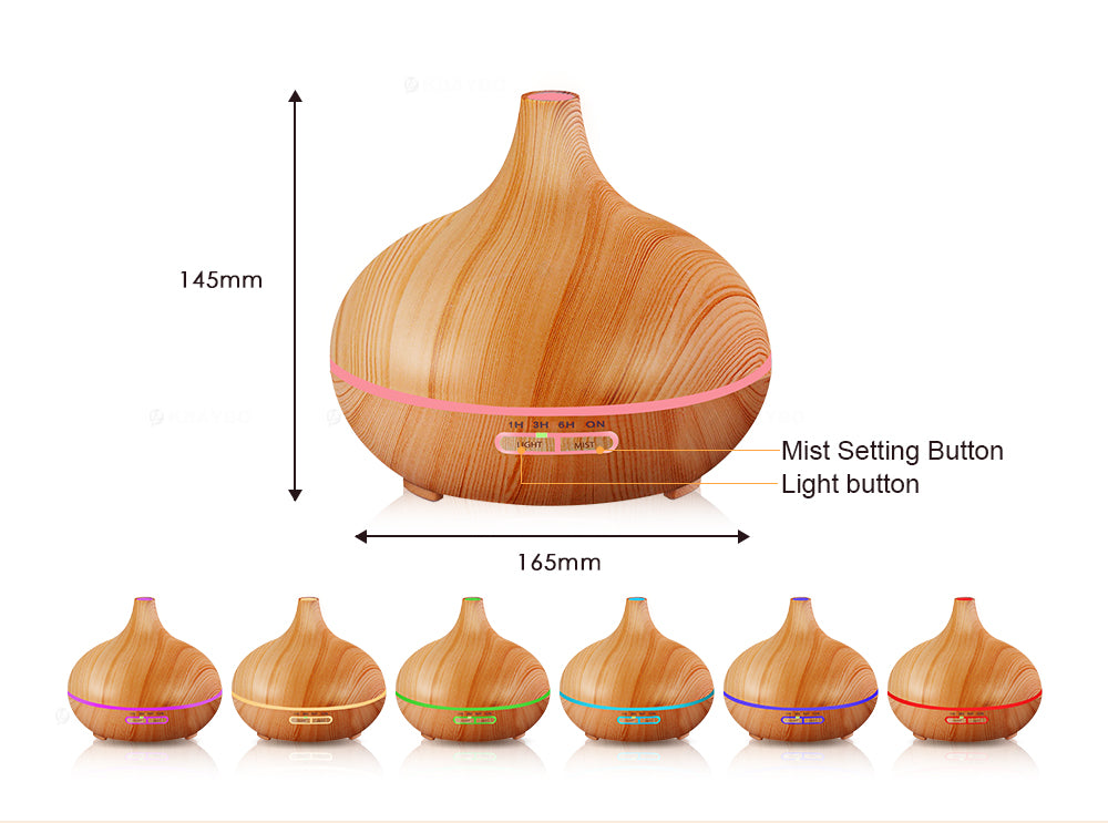 Skorter | 300ml Wood Aroma Diffuser