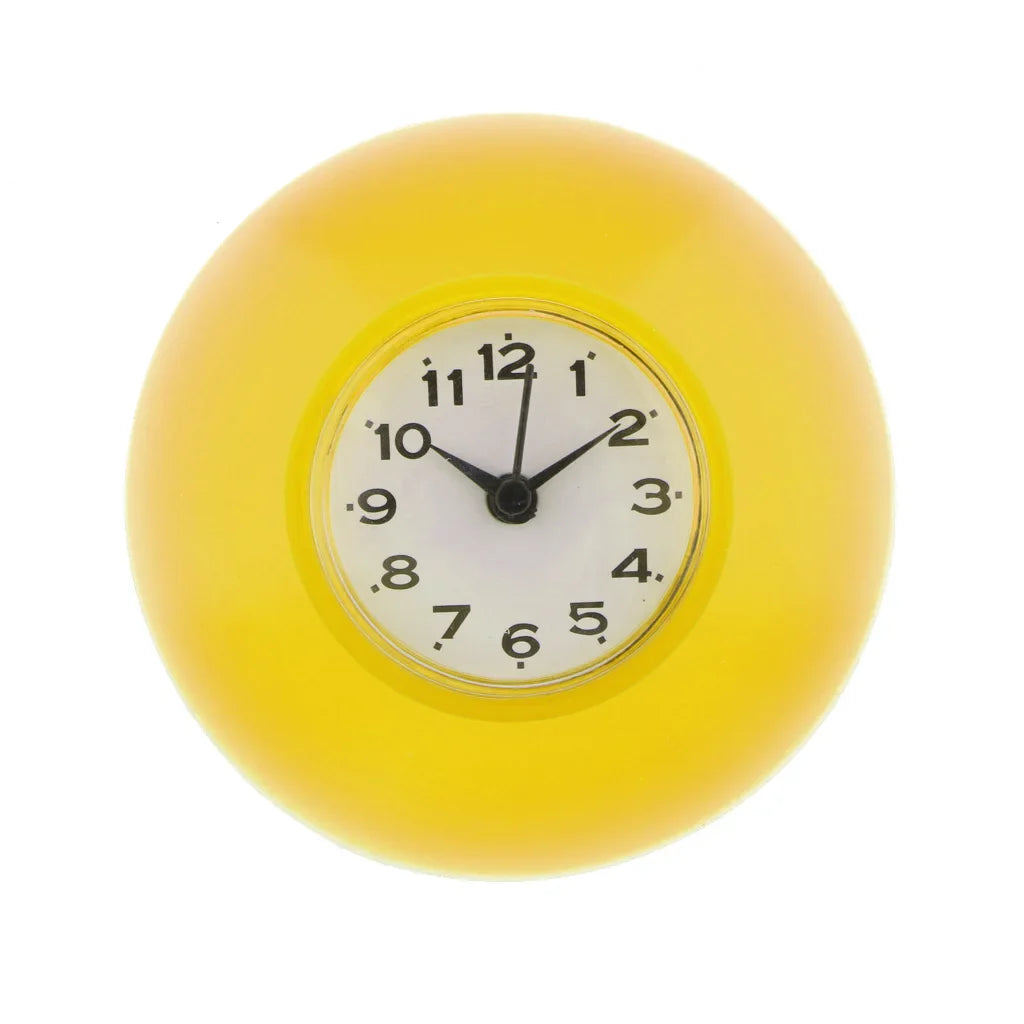 Skorter | WaterProofClock - Mini Waterproof Clock with Suction Cup for Bathroom and Kitchen