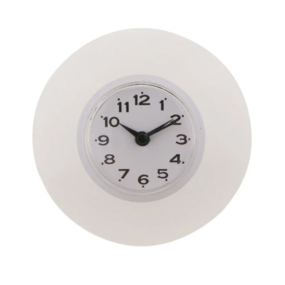Skorter | WaterProofClock - Mini Waterproof Clock with Suction Cup for Bathroom and Kitchen